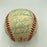 Beautiful 1984 Detroit Tigers World Series Champs Team Signed W.S. Baseball JSA