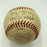 Beautiful Satchel Paige & Warren Giles Signed Baseball JSA Displays As Single
