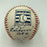 Mike Piazza Tom Seaver Ryne Sandberg Hall Of Fame Multi Signed Baseball JSA COA