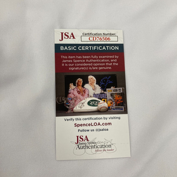 Nolan Ryan Signed 1990's Russell Texas Rangers Game Model Jersey JSA COA