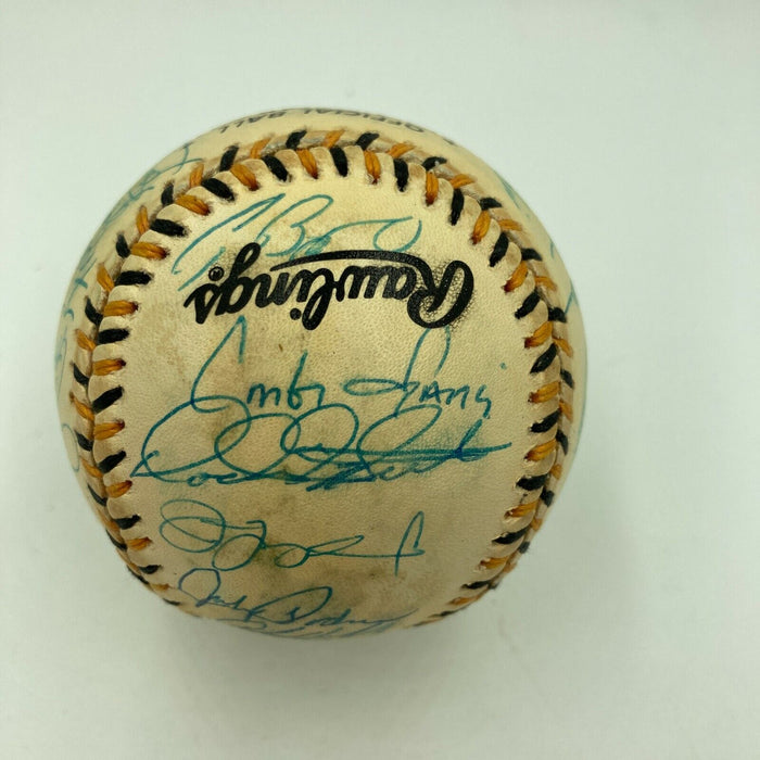 1994 All Star Game National League Team Signed Baseball Barry Bonds PSA DNA COA