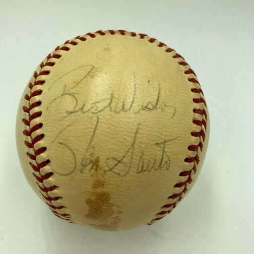 Ron Santo Rookie Era Signed 1960's American League Cronin Baseball JSA COA
