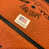 John Wooden UCLA & Bill Walton Signed Official NCAA Basketball PSA DNA Sticker