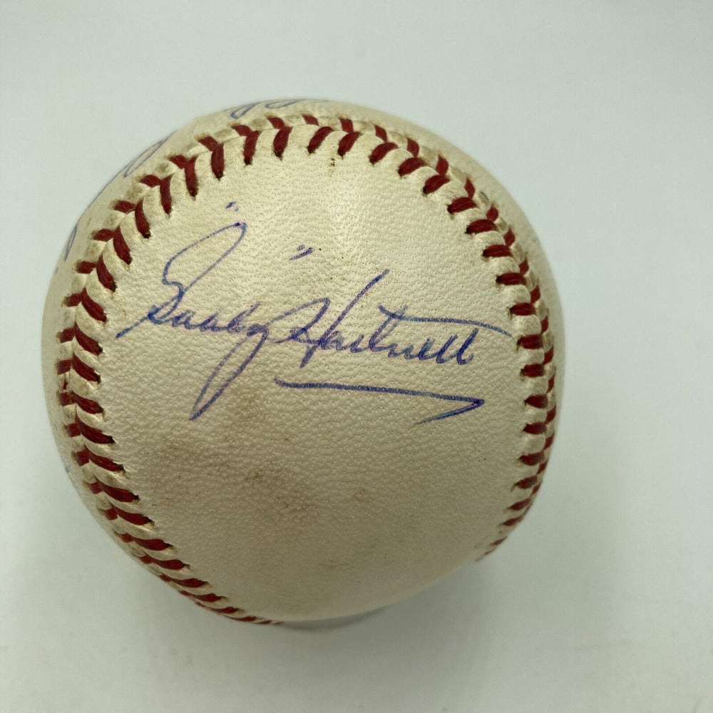 Gabby Hartnett Signed Official American League Joe Cronin Baseball JSA COA