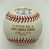 Scott Podsednik Signed 2005 World Series Baseball Steiner Hologram