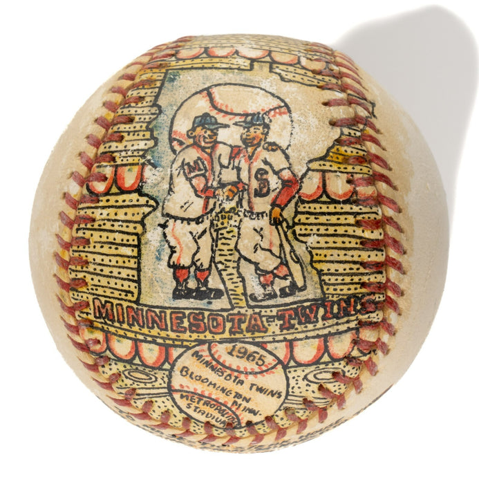 Beautiful Harmon Killebrew Hand Painted George Sosnak Folk Art Signed Baseball