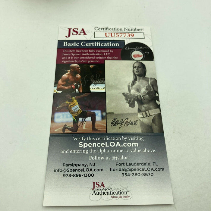 Quincy Trouppe Signed Official Major League Baseball Negro League Legend JSA