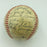 Beautiful 1949 St. Louis Cardinals Team Signed National League Baseball JSA COA