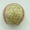 Beautiful 1949 St. Louis Cardinals Team Signed National League Baseball JSA COA