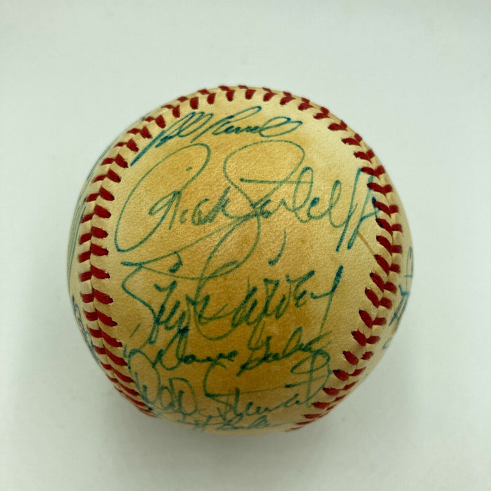 1980 Los Angeles Dodgers Team Signed National League Baseball 35 Sigs JSA COA