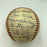 Beautiful Honus Wagner 1942 Pittsburgh Pirates Team Signed Baseball Beckett COA