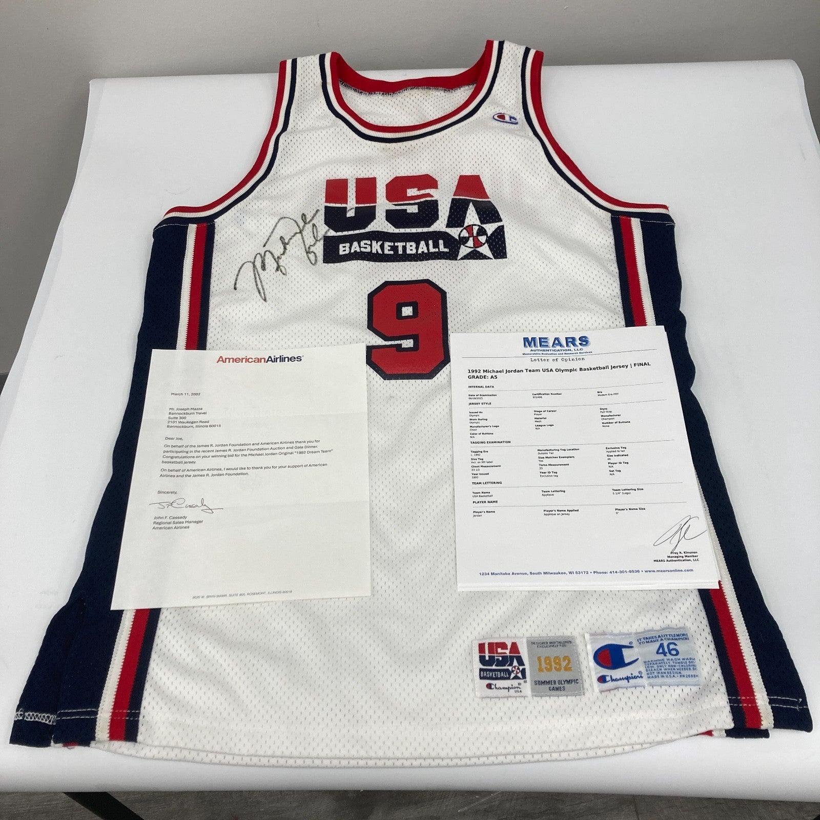 Champion USA BASKETBALL JORDAN 9 ユニフォーム Vintage Champion USA Jordan 9 Basketball Basketball Jersey