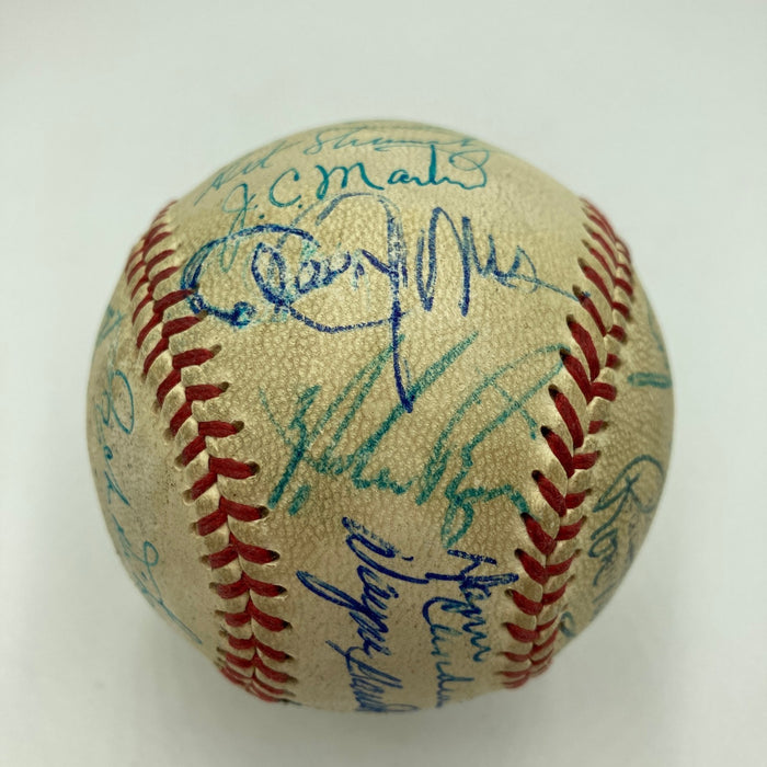 1969 New York Mets WS Champs Team Signed Baseball Gil Hodges Ryan Seaver JSA