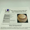 Mickey Lolich Signed Career Win No. 169 Final Out Game Used Baseball Beckett COA
