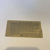 New York Mets April 18, 1964 Vintage Ticket Second Game Ever At Shea & Program