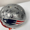 Tom Brady 2007 New England Patriots AFC Champs Team Signed Helmet 54 Sigs JSA
