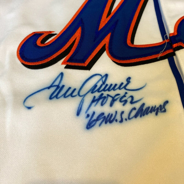 Tom Seaver 1969 World Series Champs HOF 1992 SIgned New York Mets Jersey JSA COA