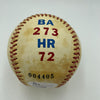RARE Johnny Lindell Single Signed Baseball 1940's New York Yankees Great JSA COA