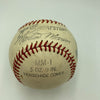 Casey Stengel Single Signed 1950's Baseball "Make Many Triple Plays" JSA COA