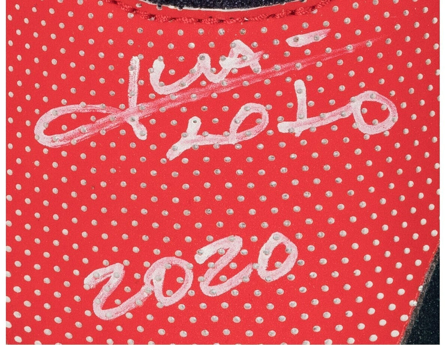 Juan Soto Signed Heavily Inscribed 2020 Game Issued Cleats Beckett Hologram