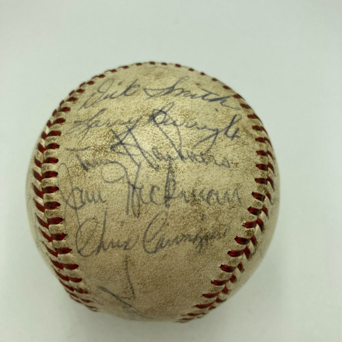 1964 New York Mets Team Signed National League Baseball Beckett COA