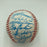 1985 - 1986 New York Mets Team Signed Baseball 28 Sigs With Gary Carter