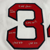 David Ortiz Signed Heavily Inscribed Boston Red Sox STAT Jersey Fanatics & MLB