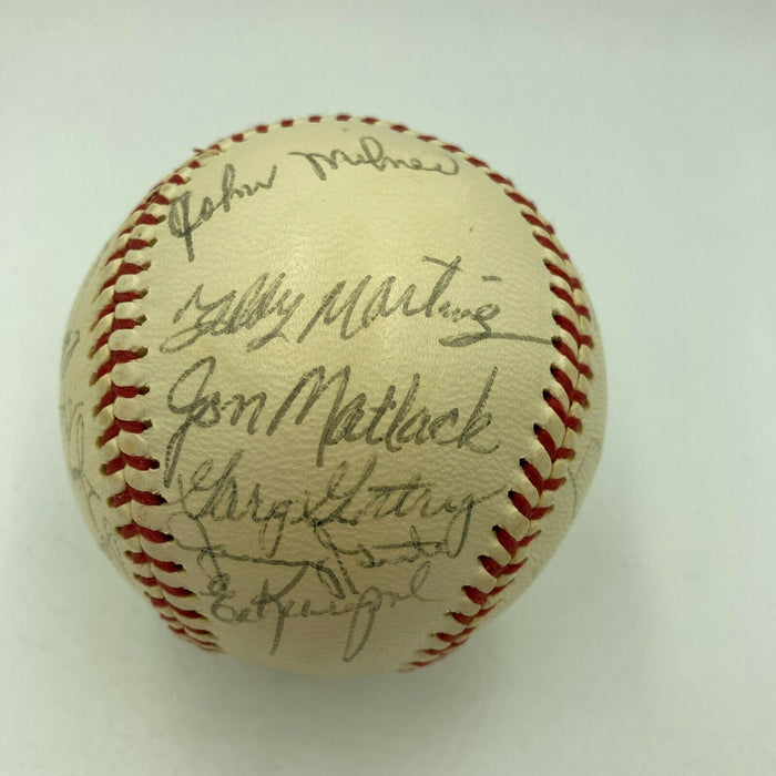 Tom Seaver 1972 New York Mets Team Signed National League Baseball PSA DNA COA