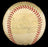 Honus Wagner Signed 1930's National League Baseball JSA COA