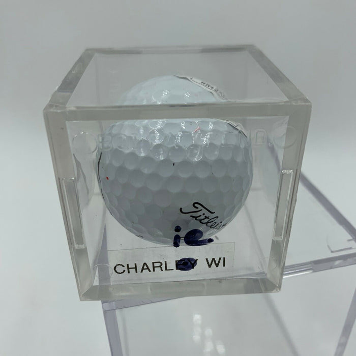 Charlie Wi Signed Autographed Golf Ball PGA With JSA COA