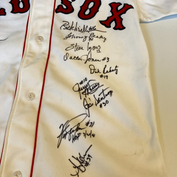 1960's-1970's Boston Red Sox Legends Multi Signed Vintage Jersey