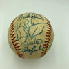 1985 New York Mets Team Signed National League Baseball Gary Carter JSA COA