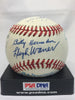 Beautiful 1975 HOF Induction Day Signed Baseball PSA DNA COA 24 Sigs Stan Musial