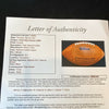 1989 Green Bay Packers Team Signed Wilson NFL Game Football 50+ Sigs JSA COA