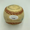 Ted Williams Gene Autry Lawrence Welk Joe E Brown 1961 Signed Baseball JSA COA