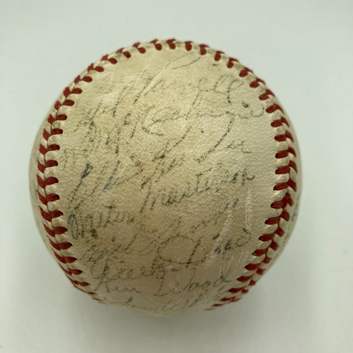 1952 Boston Red Sox Team Signed Official American League Baseball