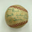 Billy Martin Single Signed Vintage Game Used American League Baseball JSA COA