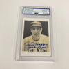 1939 Play Ball Joe Dimaggio Yankee Clipper Signed Porcelain Card PSA 10 GEM MINT