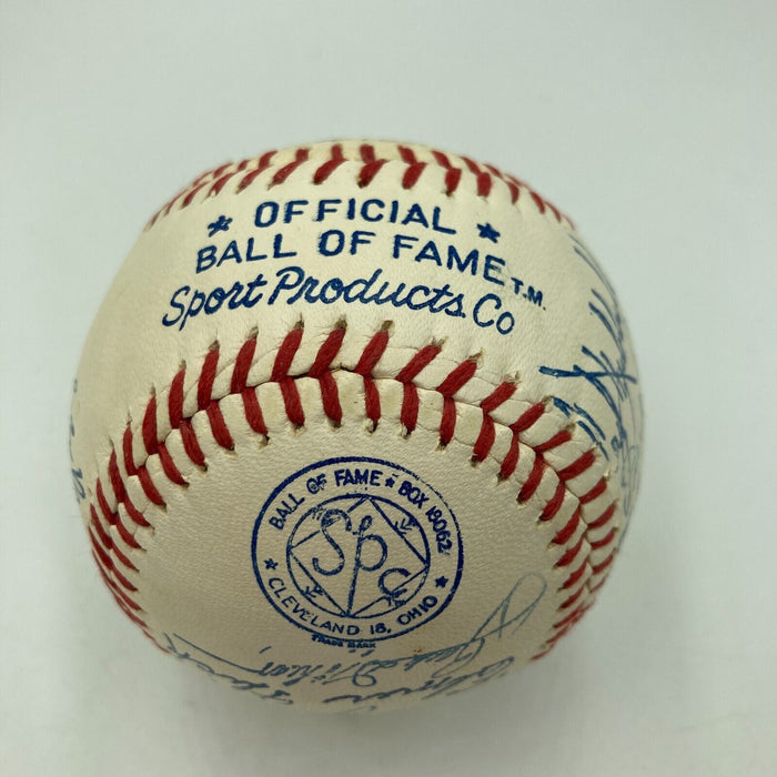 Babe Ruth Lou Gehrig 1950's Vintage Hall Of Fame Facsimile Signed Baseball