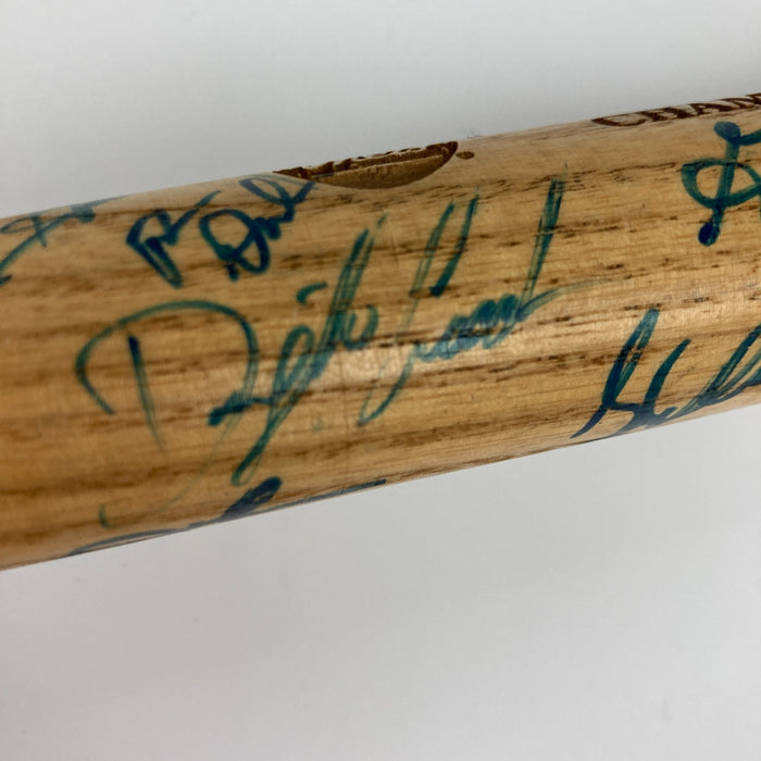 1986 New York Mets World Series Champs Team Signed Mini Bat 30+ Sigs  JSA COA