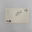President Lyndon B. Johnson Signed White House Original Card JSA COA
