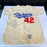 Sandy Koufax Don Drysdale Signed Jackie Robinson Brooklyn Dodgers Jersey JSA COA