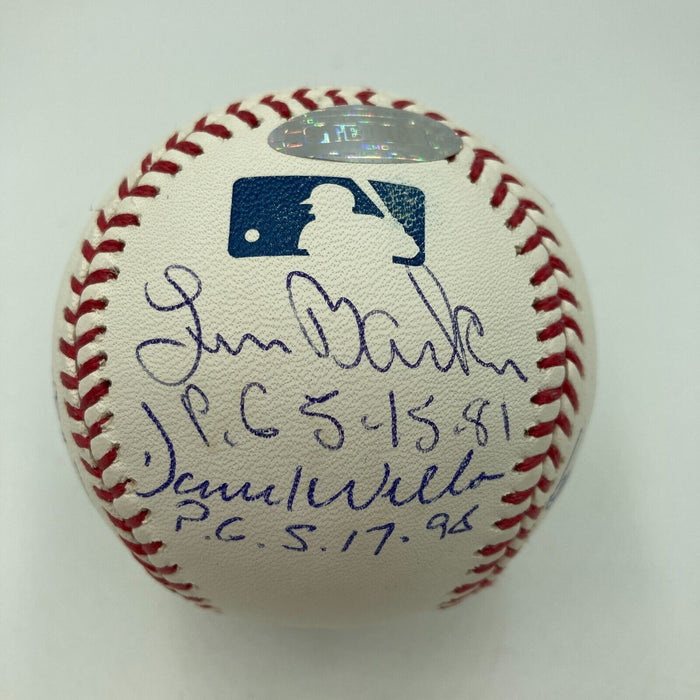 Sandy Koufax Perfect Game Pitchers Signed Baseball With Inscriptions JSA COA