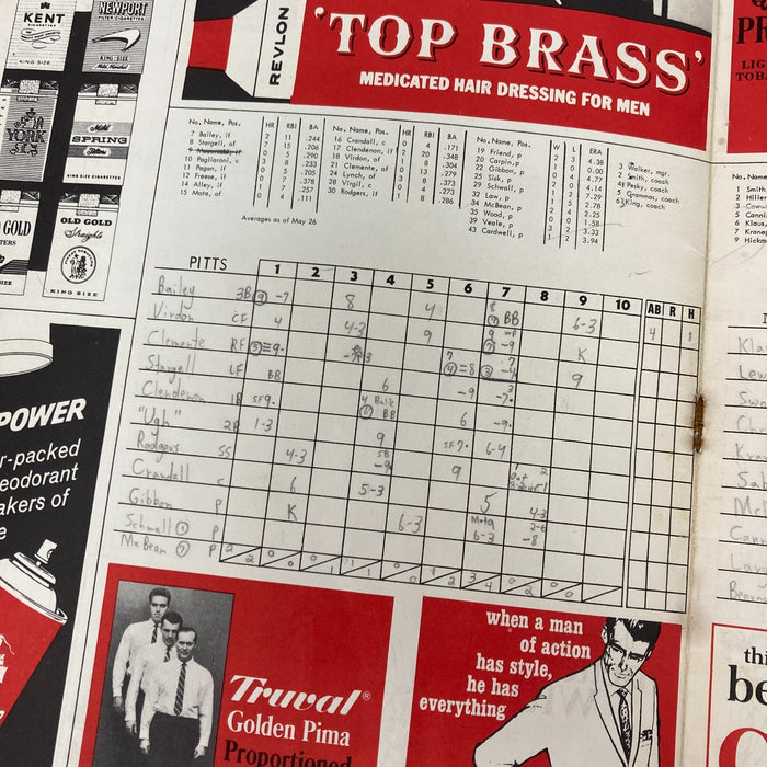 1965 New York Mets Multi Signed Vintage Program