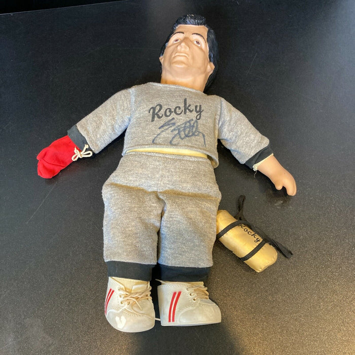 Sylvester Stallone Signed Vintage 1985 Rocky Balboa Doll Figure With JSA COA