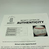 Michael Jordan Signed Baseball UDA Upper Deck & Beckett COA