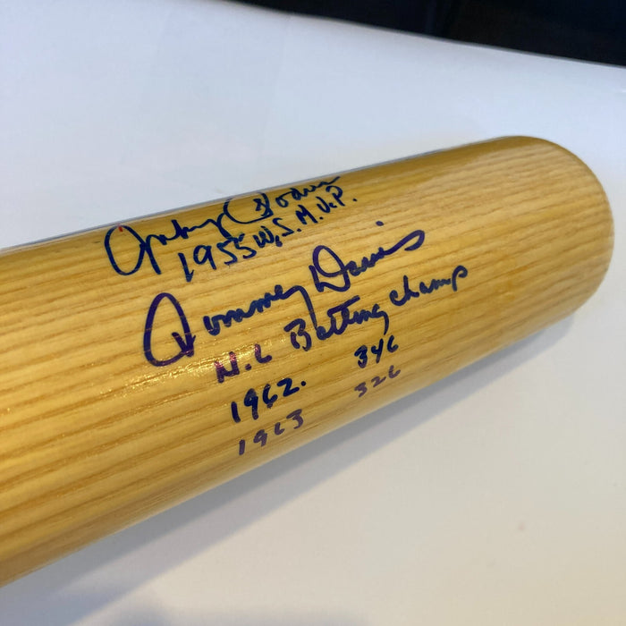 Sandy Koufax Brooklyn Dodgers Legends Signed Cooperstown Baseball Bat JSA COA