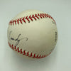 Senator Ted Kennedy Single Signed Baseball Brother Of JFK John F Kennedy JSA COA