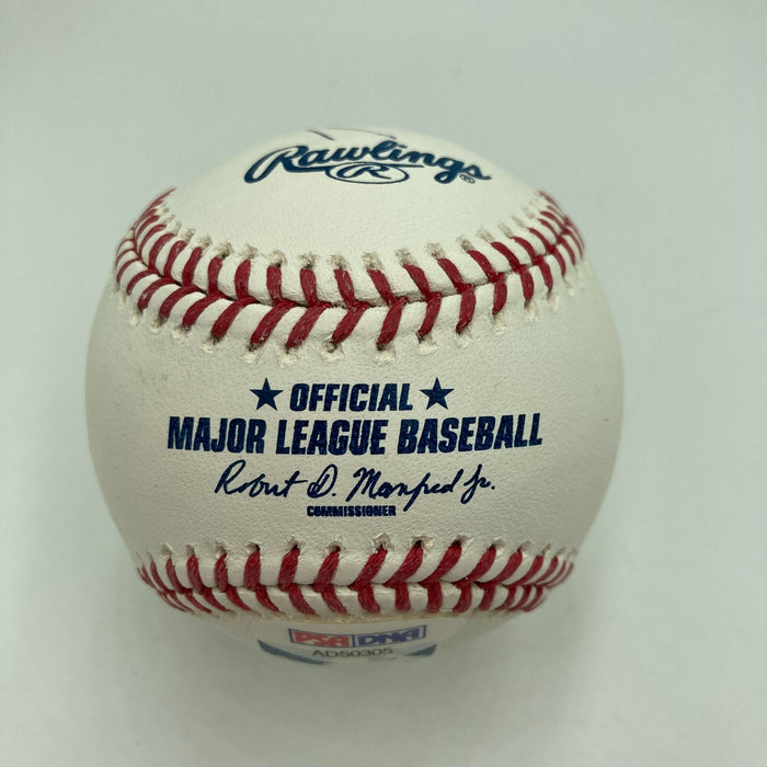 Terence Bud Crawford Signed Official Major League Baseball PSA DNA COA Boxing