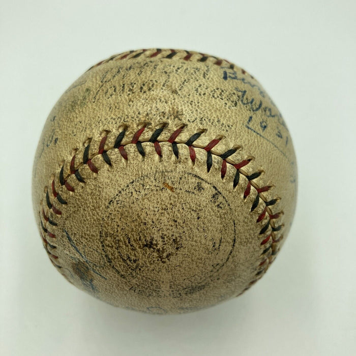 1931 St. Louis Cardinals World Series Champs Team Signed Game Used Baseball JSA